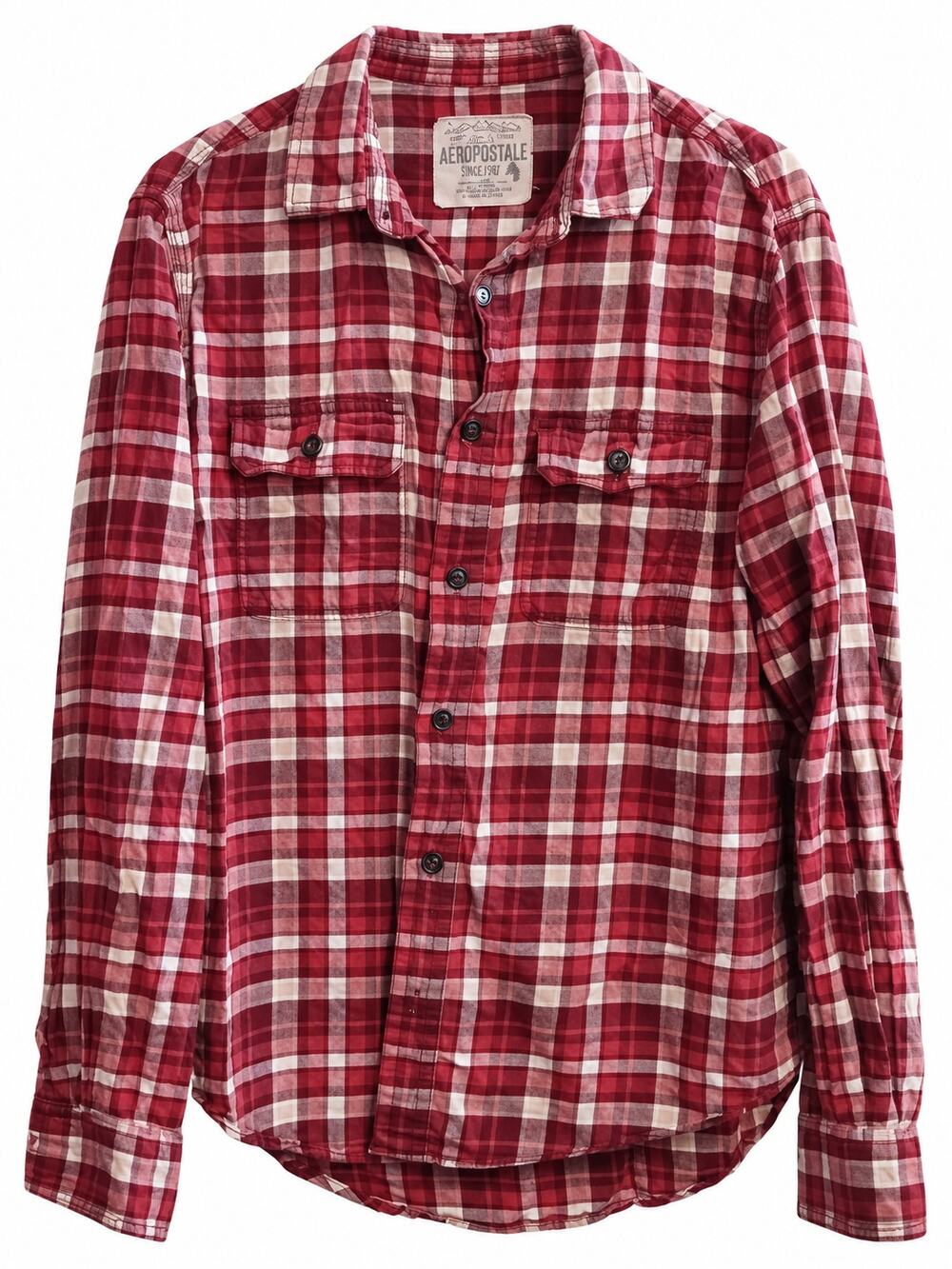 Aeropostale Men's Button Up Shirt Size Medium